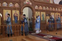 20-Служение епископа Амфилохия  в канун праздника Сретения Господа Бога  и Спаса нашего Иисуса Христа