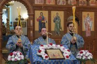 21-Служение епископа Амфилохия  в канун праздника Сретения Господа Бога  и Спаса нашего Иисуса Христа