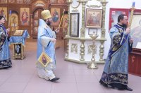 22-Служение епископа Амфилохия  в канун праздника Сретения Господа Бога  и Спаса нашего Иисуса Христа
