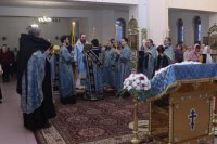 25-Служение епископа Амфилохия  в канун праздника Сретения Господа Бога  и Спаса нашего Иисуса Христа