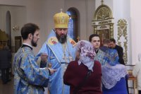 30-Служение епископа Амфилохия  в канун праздника Сретения Господа Бога  и Спаса нашего Иисуса Христа
