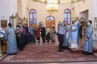 32-Служение епископа Амфилохия  в канун праздника Сретения Господа Бога  и Спаса нашего Иисуса Христа