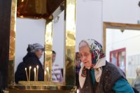 34-Служение епископа Амфилохия  в канун праздника Сретения Господа Бога  и Спаса нашего Иисуса Христа