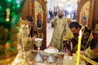 36-Божественная Литургия в Неделю всех святых