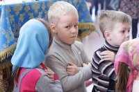 25-Праздник Сретения Господня  в главном храме Рудного Алтая