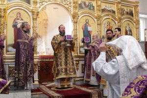 Служение епископа Амфилохия в Неделю 2-ю Великого поста