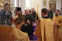 3-Божественная Литургия в Андреевском кафедральном соборе 