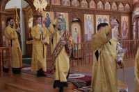 8-Божественная Литургия в Андреевском кафедральном соборе 