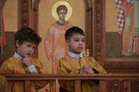 23-Божественная Литургия в Андреевском кафедральном соборе 