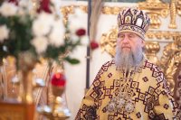 15-В день памяти великомученицы Варвары епископ Усть-Каменогорский и Семипалатинский Амфилохий сослужил митрополиту Александру за Литургией в Никольском соборе Алма-Аты
