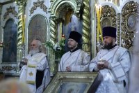 8-Служение епископа Амфилохия в Крещенский сочельник
