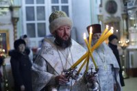 12-Служение епископа Амфилохия в Крещенский сочельник