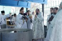 33-Служение епископа Амфилохия в Крещенский сочельник