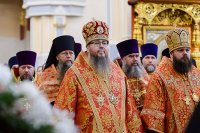3-Епископ Амфилохий принял участие в торжествах в честь мученицы Агафии Панормской – небесной заступницы от землетрясений и стихийных бедствий