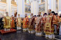 8-Епископ Амфилохий принял участие в торжествах в честь мученицы Агафии Панормской – небесной заступницы от землетрясений и стихийных бедствий