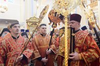 13-Епископ Амфилохий принял участие в торжествах в честь мученицы Агафии Панормской – небесной заступницы от землетрясений и стихийных бедствий