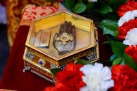 32-Епископ Амфилохий принял участие в торжествах в честь мученицы Агафии Панормской – небесной заступницы от землетрясений и стихийных бедствий