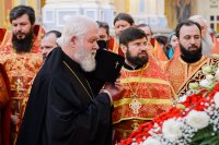 34-Епископ Амфилохий принял участие в торжествах в честь мученицы Агафии Панормской – небесной заступницы от землетрясений и стихийных бедствий