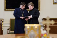 4-Управляющий Усть-Каменогорской епархией принял участие в первом в 2020 году заседании Синода Митрополичьего округа Русской Православной Церкви в Республике Казахстан