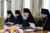 5-Управляющий Усть-Каменогорской епархией принял участие в первом в 2020 году заседании Синода Митрополичьего округа Русской Православной Церкви в Республике Казахстан