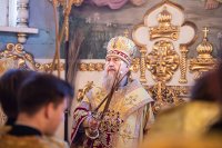 12-В день памяти святителя и чудотворца Николая управляющий Усть-Каменогорской епархией принял участие в престольном торжестве Никольского собора Алма-Аты
