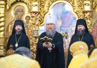 29-В день памяти святителя и чудотворца Николая управляющий Усть-Каменогорской епархией принял участие в престольном торжестве Никольского собора Алма-Аты