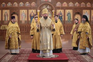 Служение епископа Амфилохия в Неделю 24-ю по Пятидесятнице
