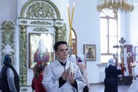 8-Служение епископа Амфилохия в канун праздника Вознесения Господня