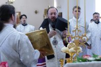 14-Служение епископа Амфилохия в канун праздника Вознесения Господня