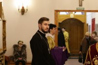 1-Божественная Литургия в Неделю святых праотец