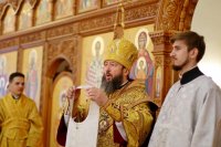 18-В воскресный день епископ Амфилохий совершил Божественную Литургию в главном храме Восточного Казахстана
