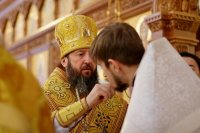 19-В воскресный день епископ Амфилохий совершил Божественную Литургию в главном храме Восточного Казахстана