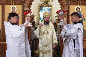 Служение епископа Амфилохия в Неделю 7-ю по Пасхе