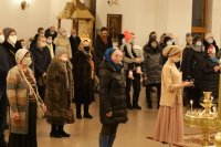 12-Новогодний молебен в Андреевском кафедральном соборе