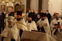 14-Новогодний молебен в Андреевском кафедральном соборе