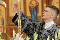 3-Богослужение Великой Субботы в главном храме Восточного Казахстана