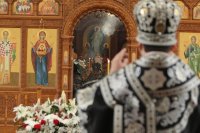 9-Богослужение Великой Субботы в главном храме Восточного Казахстана