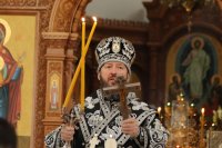 17-Богослужение Великой Субботы в главном храме Восточного Казахстана