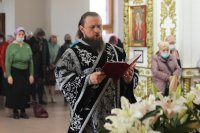 19-Богослужение Великой Субботы в главном храме Восточного Казахстана
