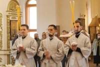 21-Богослужение Великой Субботы в главном храме Восточного Казахстана