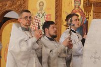 28-Богослужение Великой Субботы в главном храме Восточного Казахстана