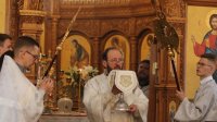 31-Богослужение Великой Субботы в главном храме Восточного Казахстана