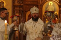 41-Богослужение Великой Субботы в главном храме Восточного Казахстана