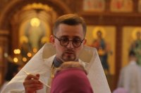 45-Богослужение Великой Субботы в главном храме Восточного Казахстана