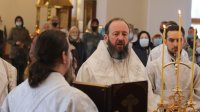 50-Богослужение Великой Субботы в главном храме Восточного Казахстана