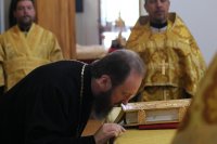 3-В день памяти преподобного Серафима Саровского епископ Амфилохий совершил Божественную Литургию в Андреевском кафедральном соборе
