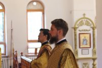 8-В день памяти преподобного Серафима Саровского епископ Амфилохий совершил Божественную Литургию в Андреевском кафедральном соборе