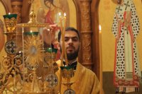 14-В день памяти преподобного Серафима Саровского епископ Амфилохий совершил Божественную Литургию в Андреевском кафедральном соборе