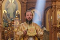 25-В день памяти преподобного Серафима Саровского епископ Амфилохий совершил Божественную Литургию в Андреевском кафедральном соборе