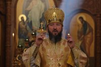 41-В день памяти преподобного Серафима Саровского епископ Амфилохий совершил Божественную Литургию в Андреевском кафедральном соборе